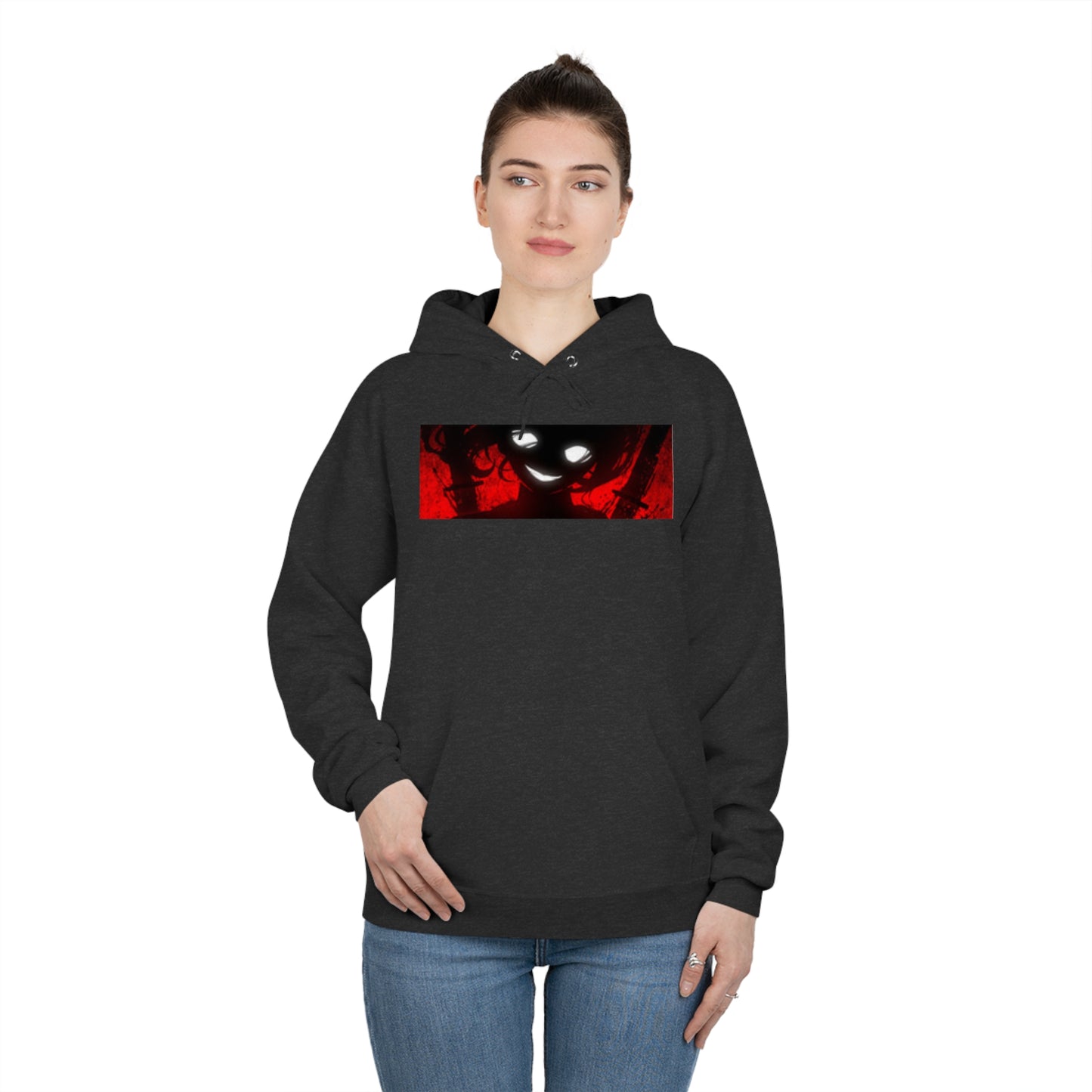 Unisex Manga EcoSmart® Pullover Hoodie Sweatshirt