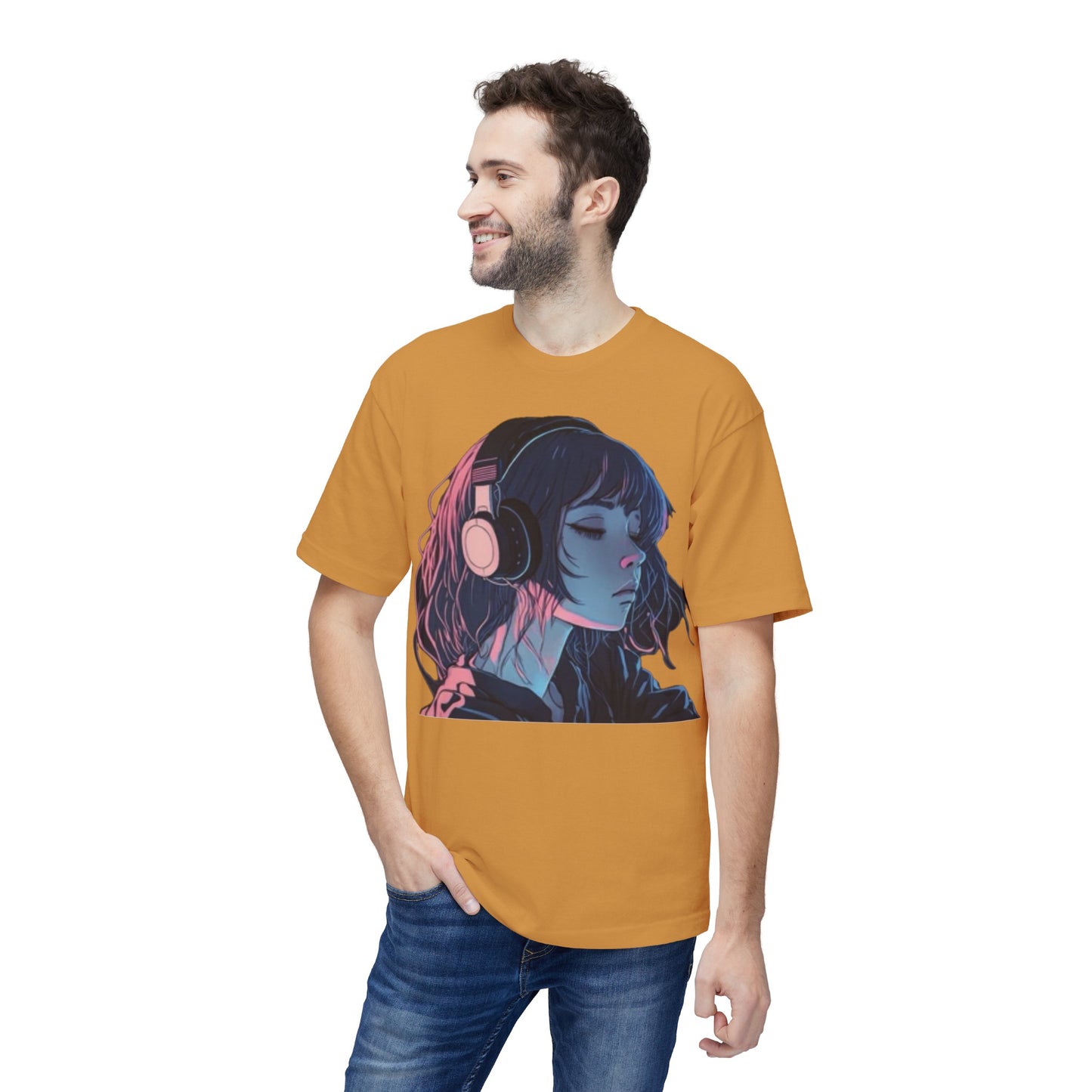 Unisex Manga Midweight T-shirt, Made in US