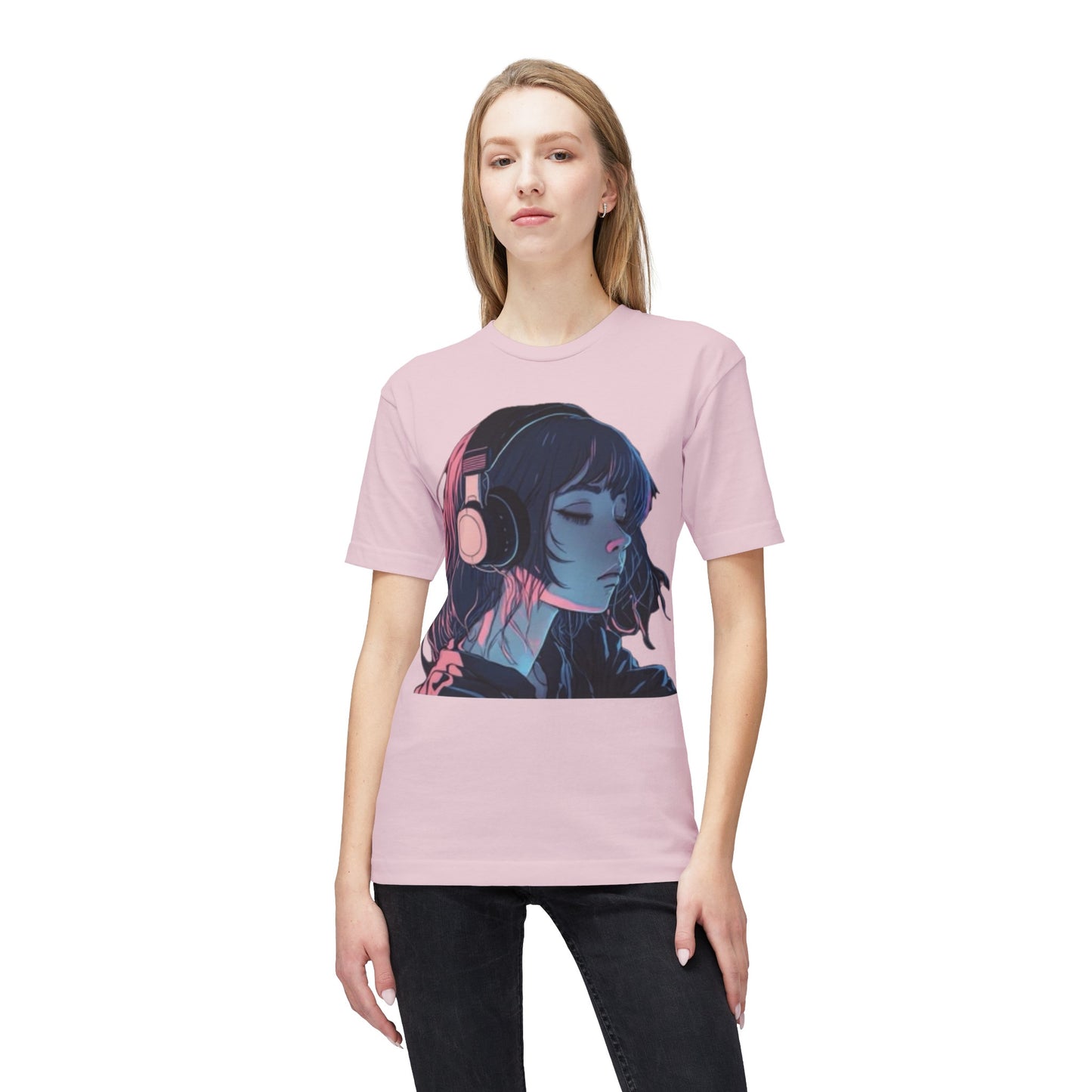 Unisex Manga Midweight T-shirt, Made in US