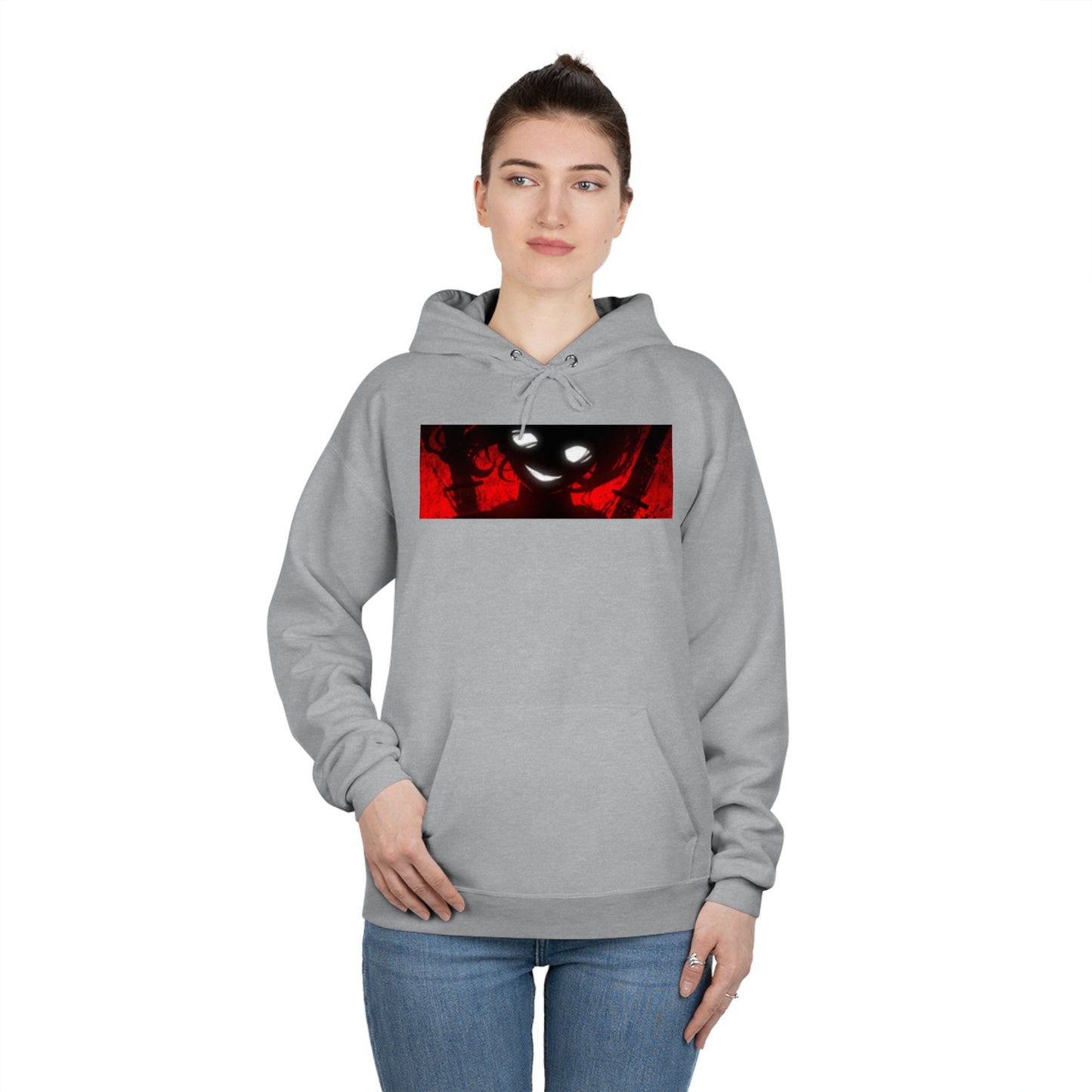 Unisex Manga EcoSmart® Pullover Hoodie Sweatshirt