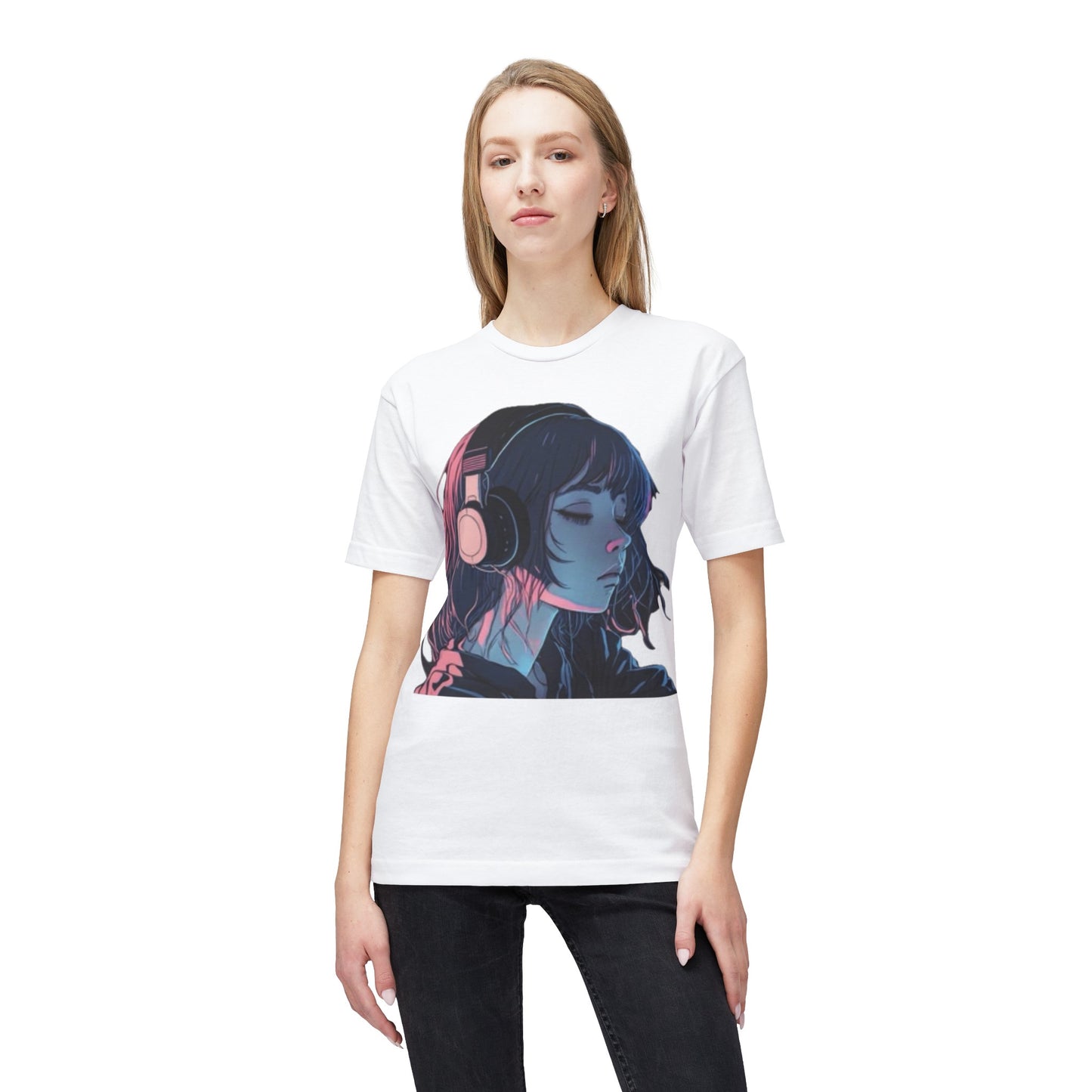 Unisex Manga Midweight T-shirt, Made in US