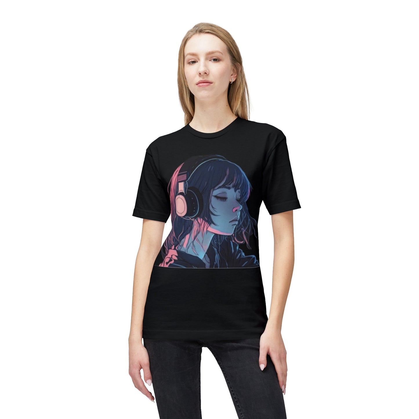 Unisex Manga Midweight T-shirt, Made in US