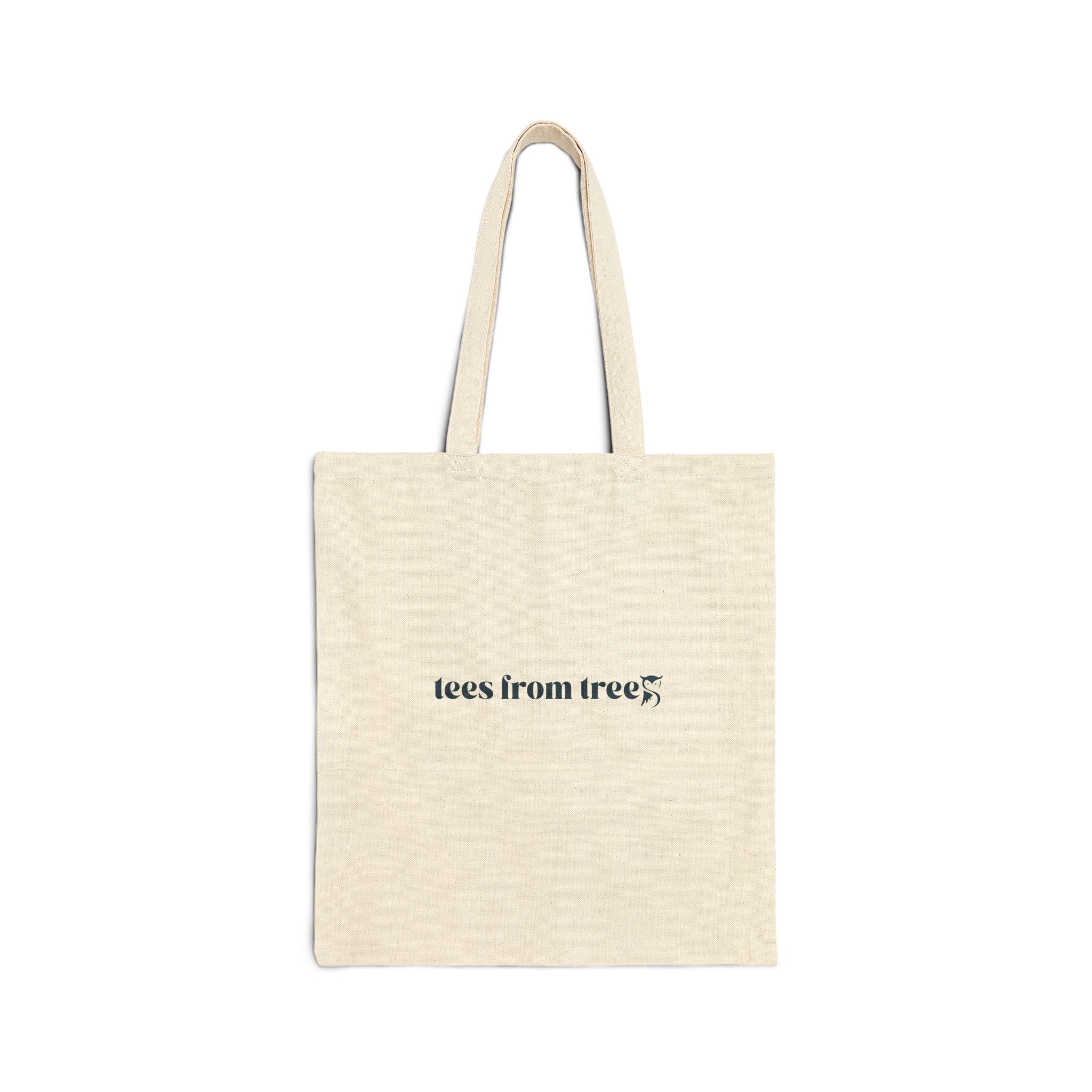 Tees From Trees Cotton Canvas Tote Bag