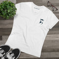Tees From Trees Men’s Presenter V-neck Cursive Logo