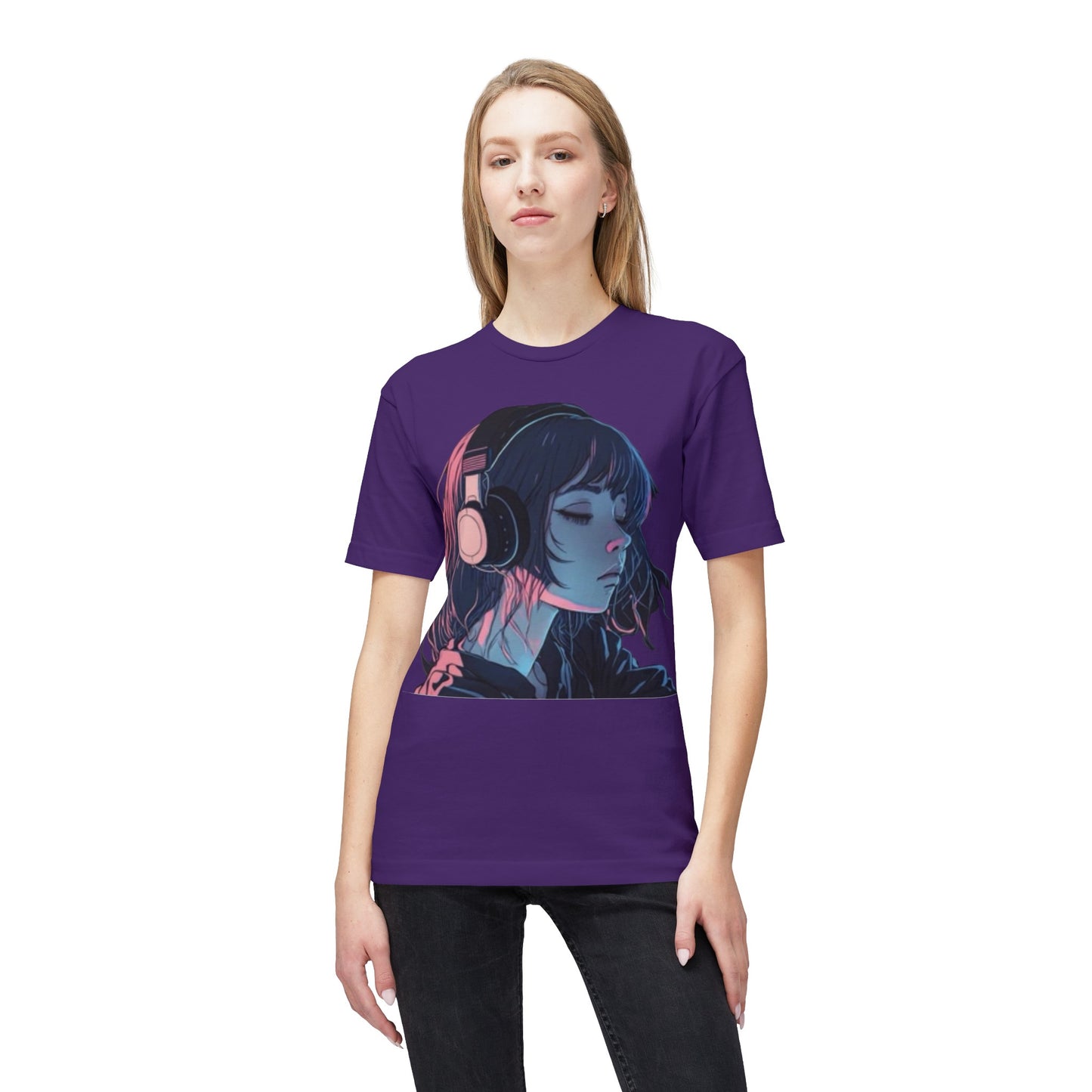 Unisex Manga Midweight T-shirt, Made in US