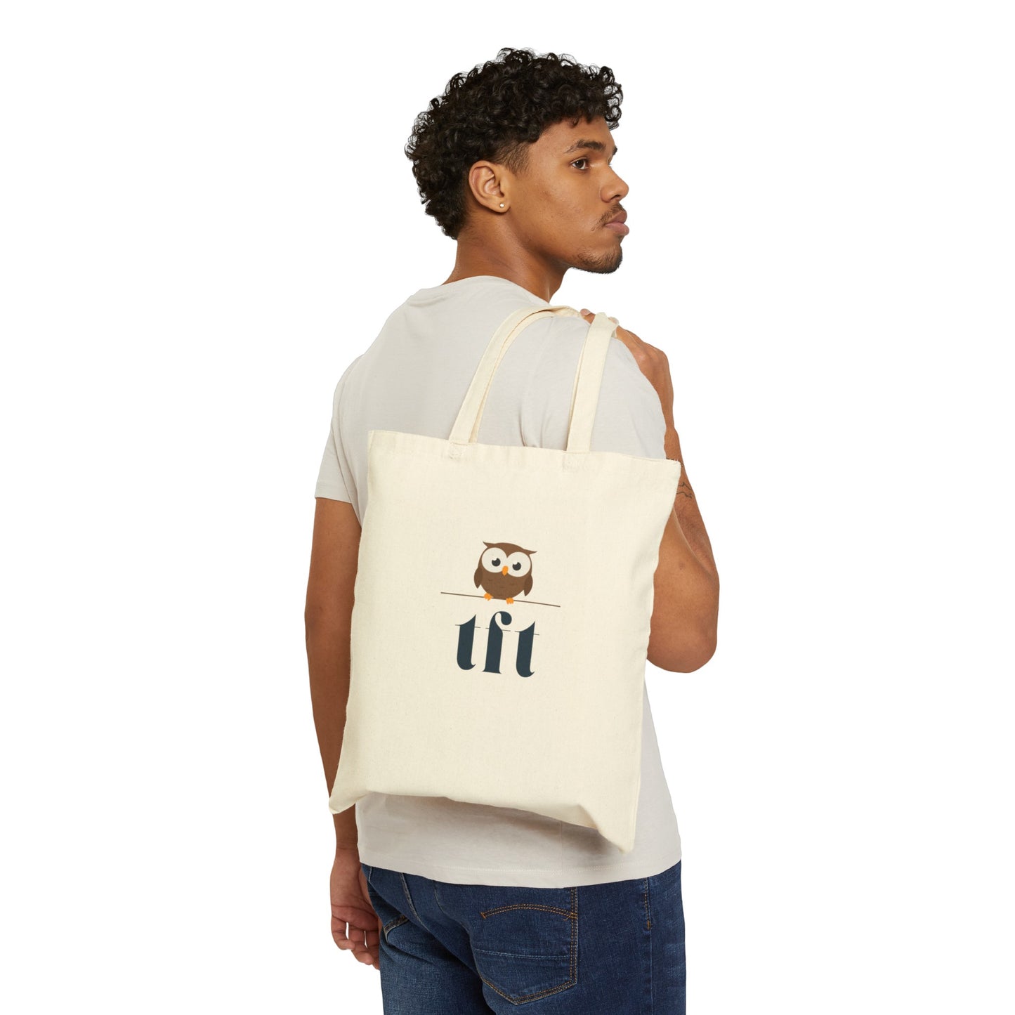 Tees From Trees Cotton Canvas Tote Bag