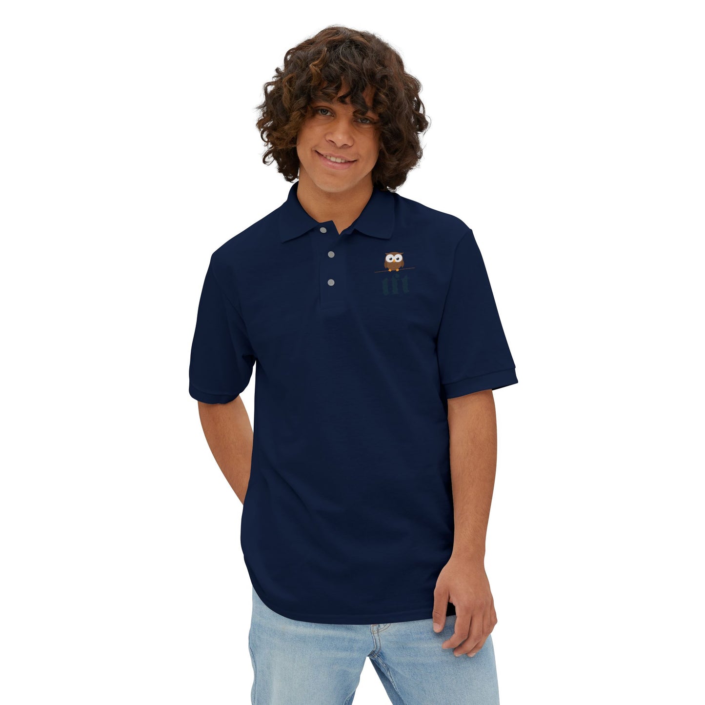 Men's Sustainably Grown 100% Organic Piqué Polo