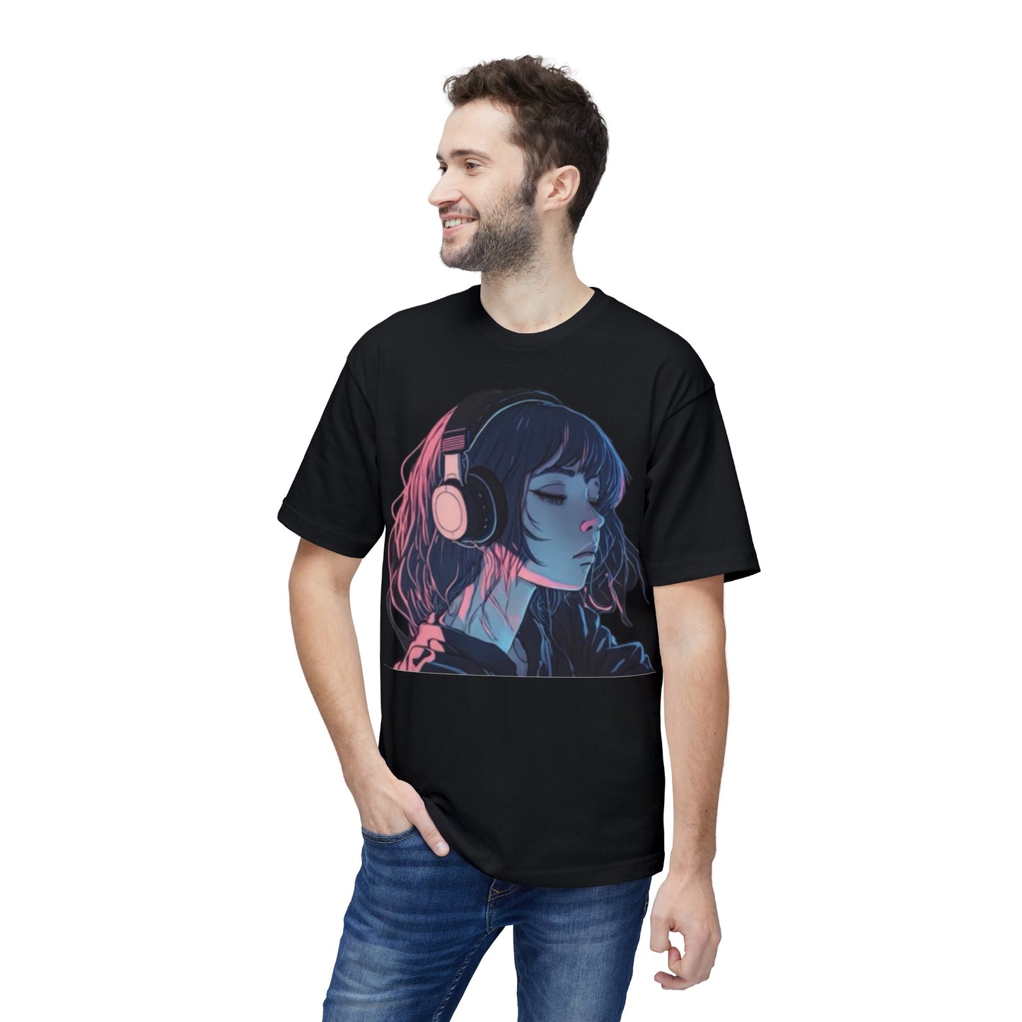 Unisex Manga Midweight T-shirt, Made in US