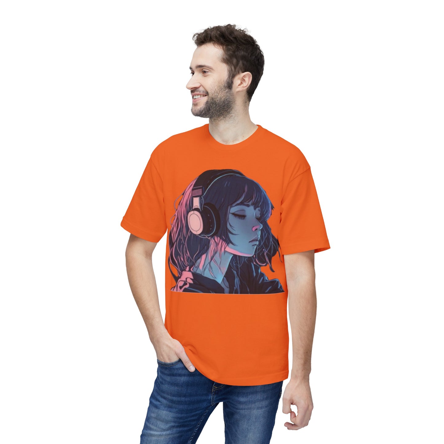 Unisex Manga Midweight T-shirt, Made in US