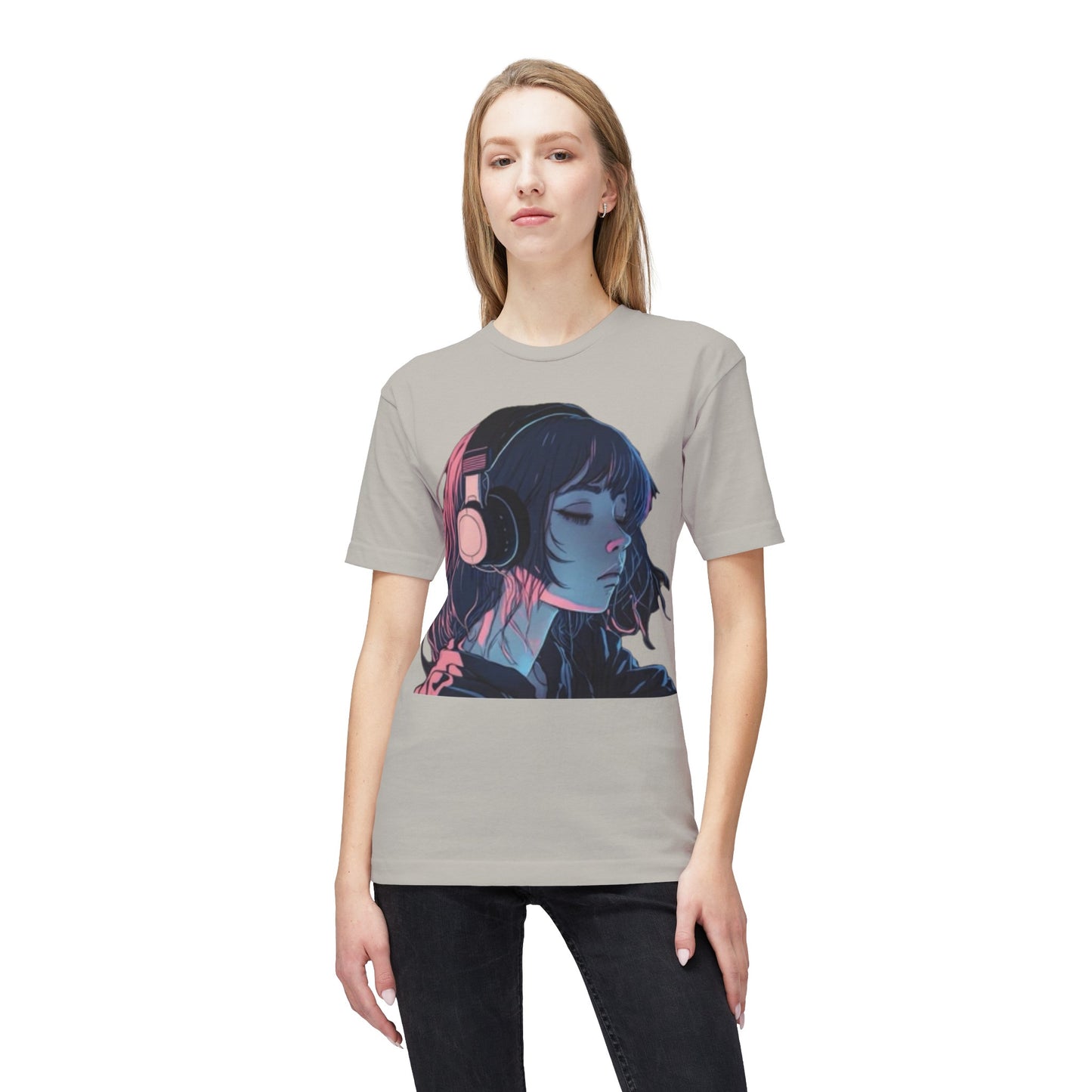 Unisex Manga Midweight T-shirt, Made in US