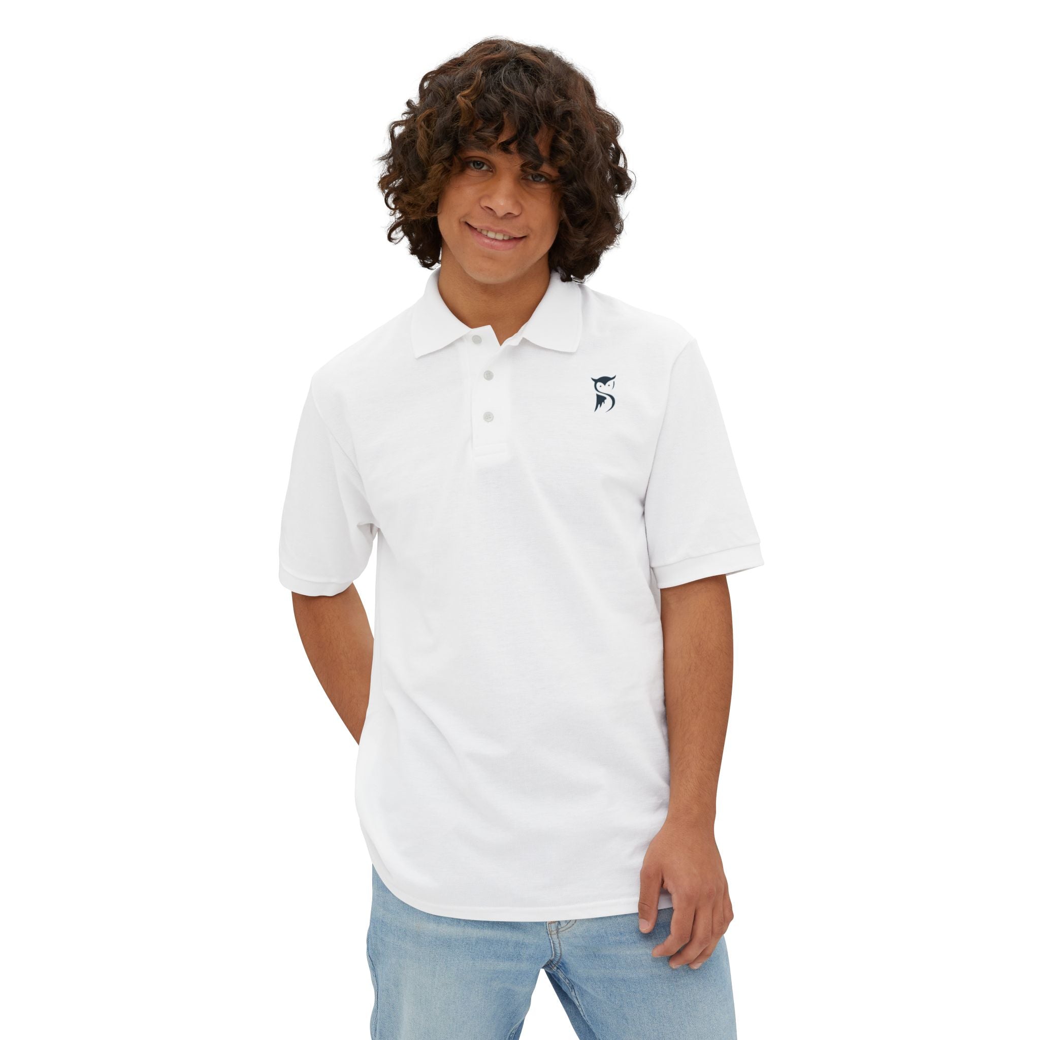 Men's Sustainably Grown 100% Organic Piqué Polo
