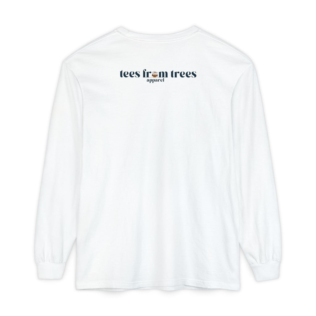 Dawn Unisex Eco-Friendly Garment-dyed Long Sleeve T-Shirt