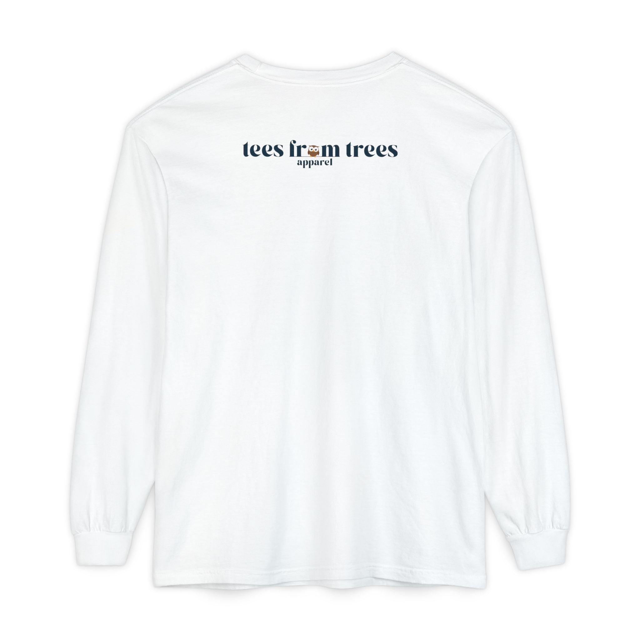 Dawn Unisex Eco-Friendly Garment-dyed Long Sleeve T-Shirt