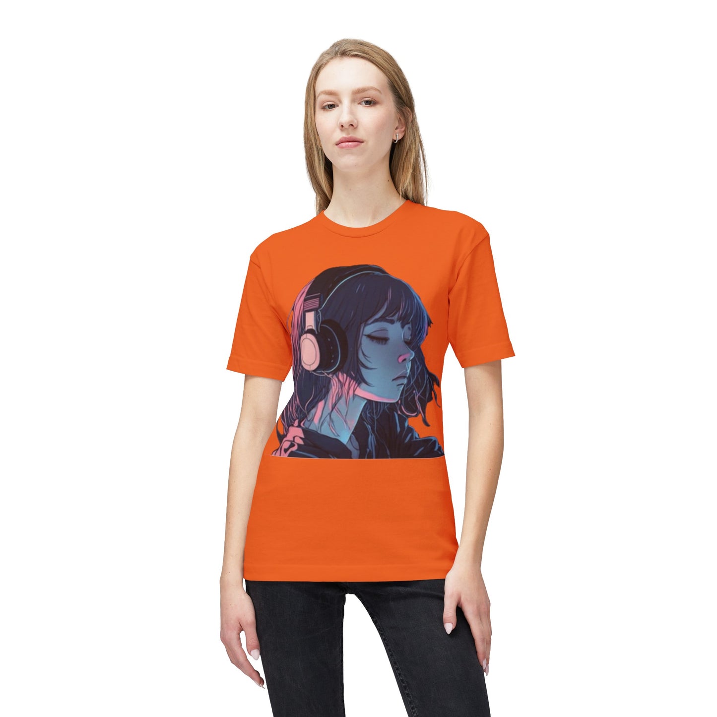 Unisex Manga Midweight T-shirt, Made in US