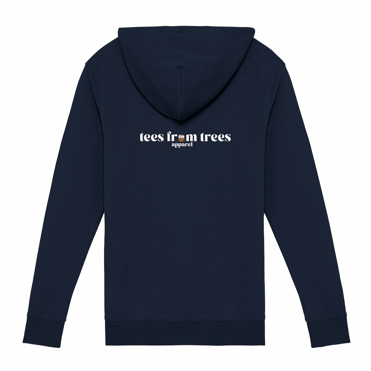 Tees From Trees Organic Eco Zipped Hoodie